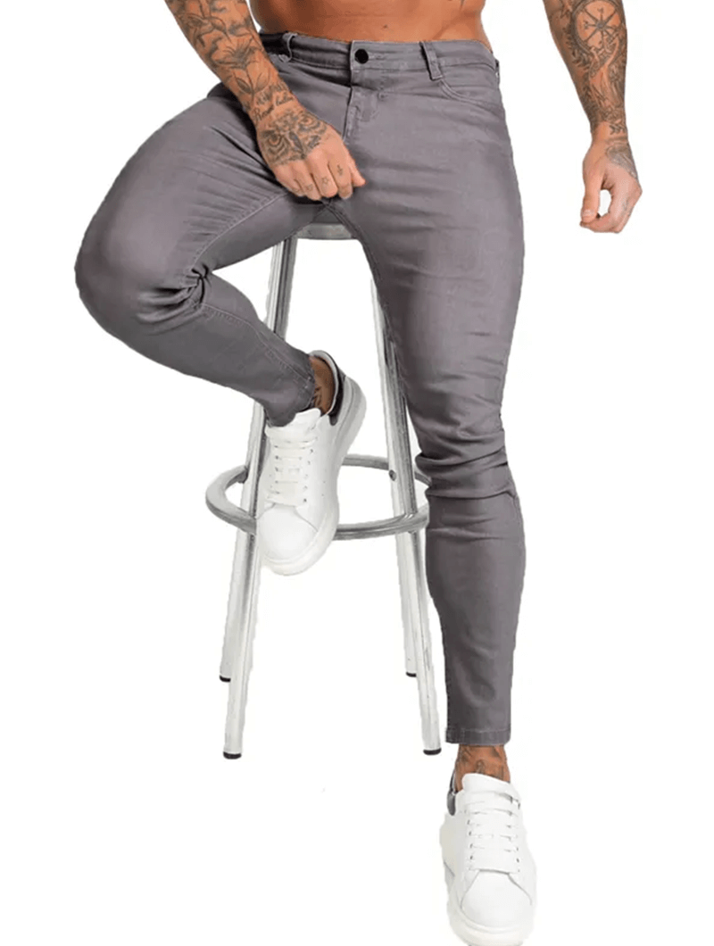 Tyrone Slim Fit Jeans - Grau